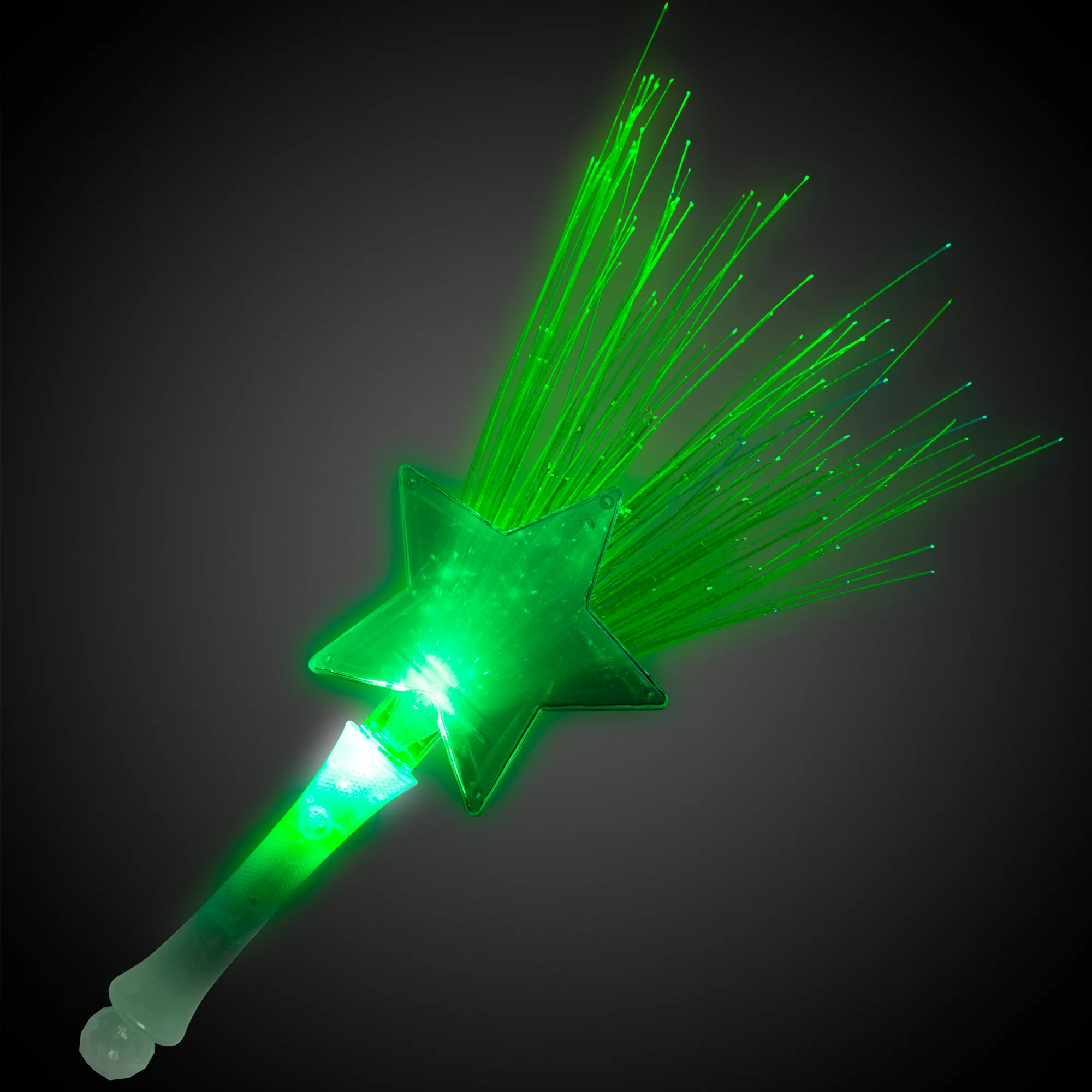 LED Fiber Optic Star Wand 