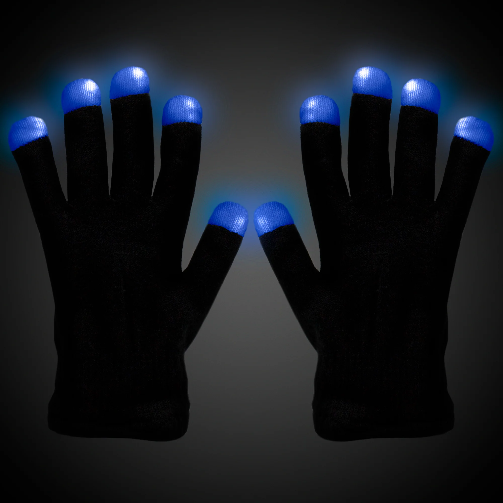 LED Black Rave Gloves 