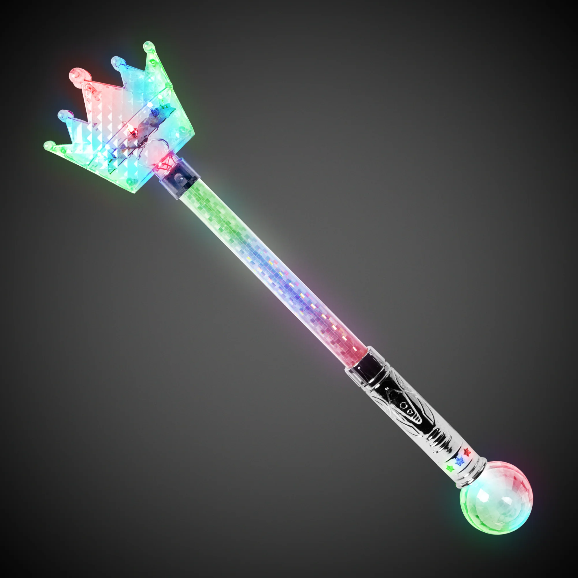 LED Jumbo Crown Wand 