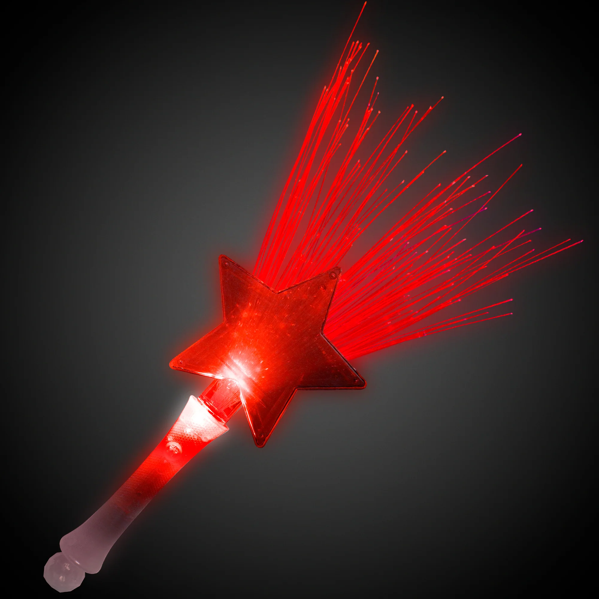 LED Fiber Optic Star Wand 