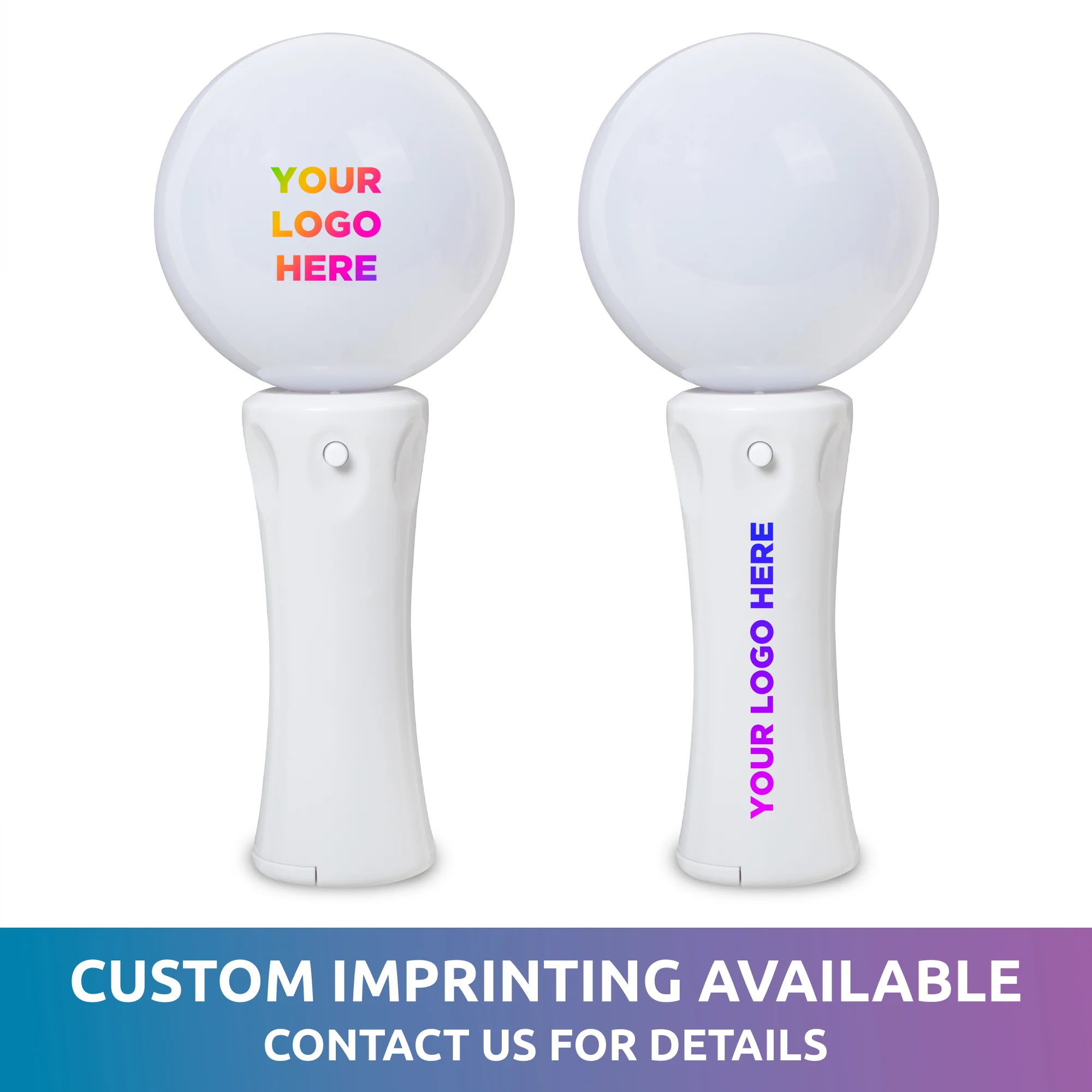 LED Spinner Orb Wand 
