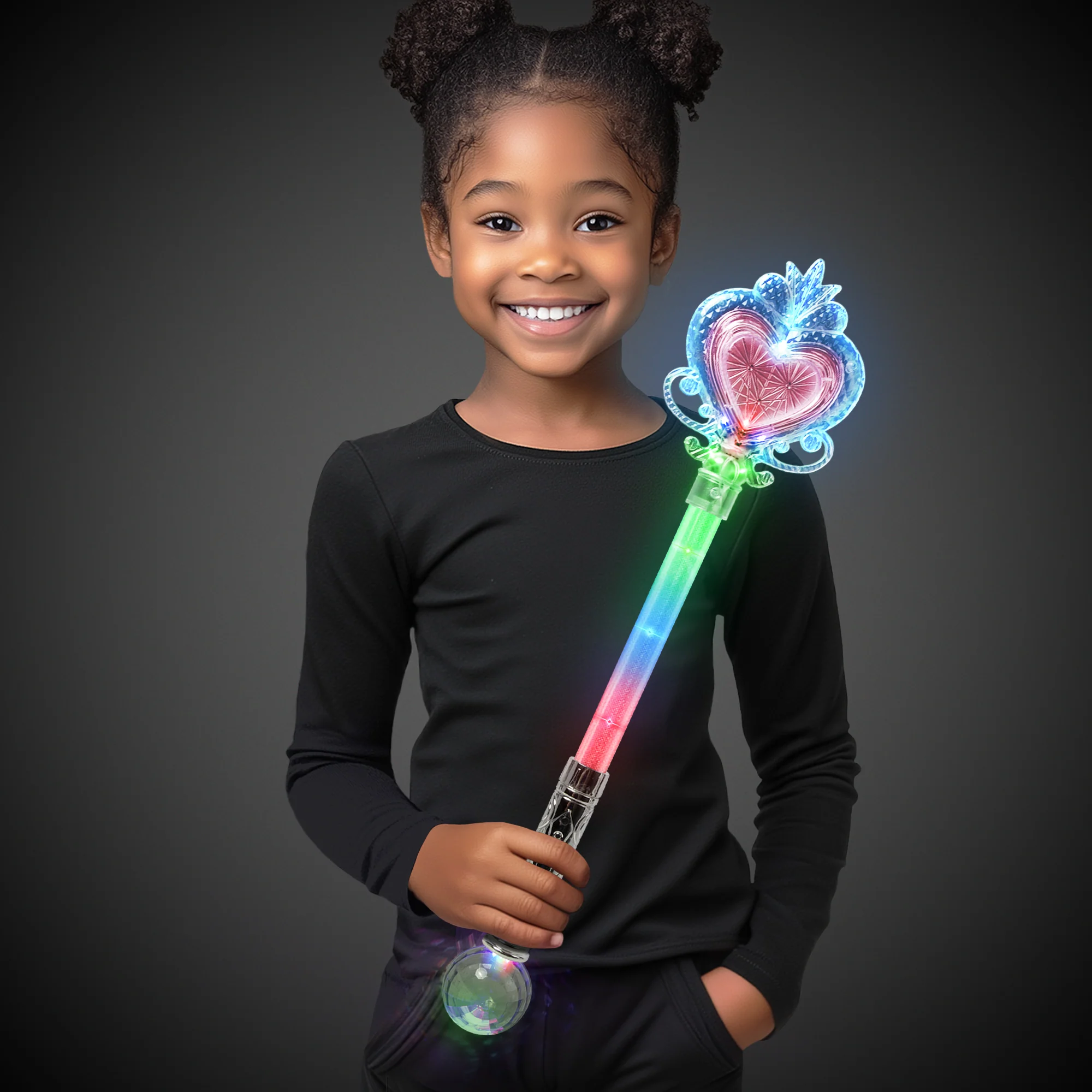 LED Jumbo Princess Wand 