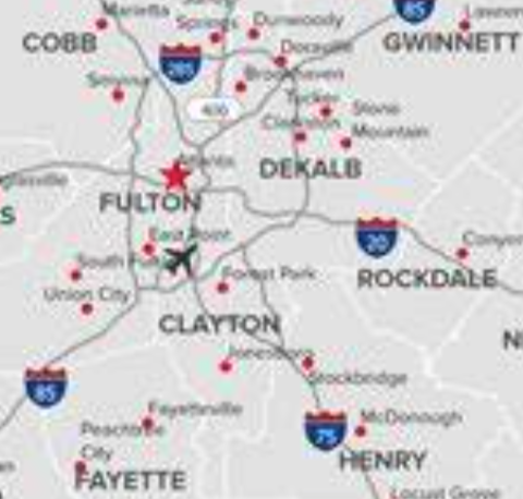 Locations outside Metro Atlanta - Delivery, set up and tear down fees