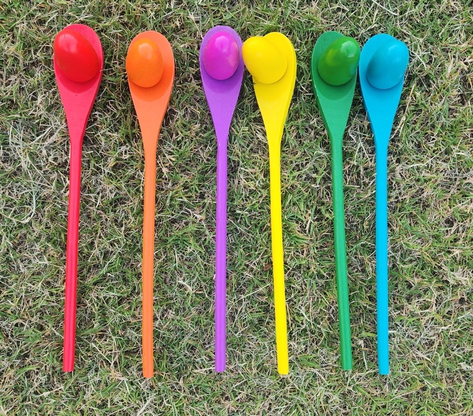 Colorful Spoon Running Game