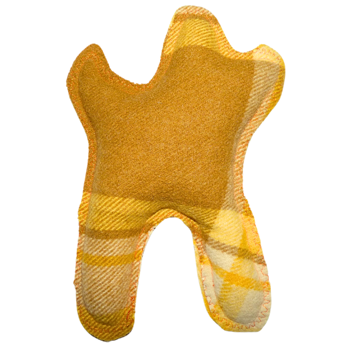 Cuddle Monster, orange stripe medium 