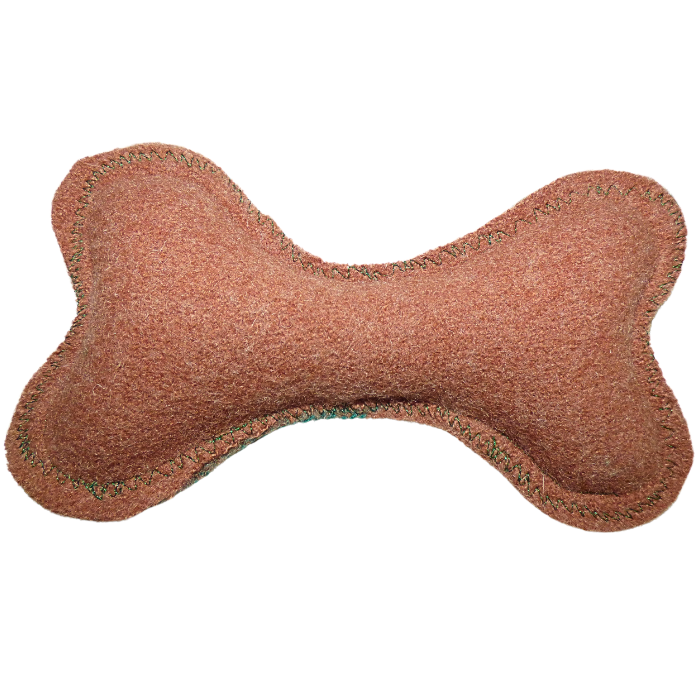 Dog Bone, small green stripe