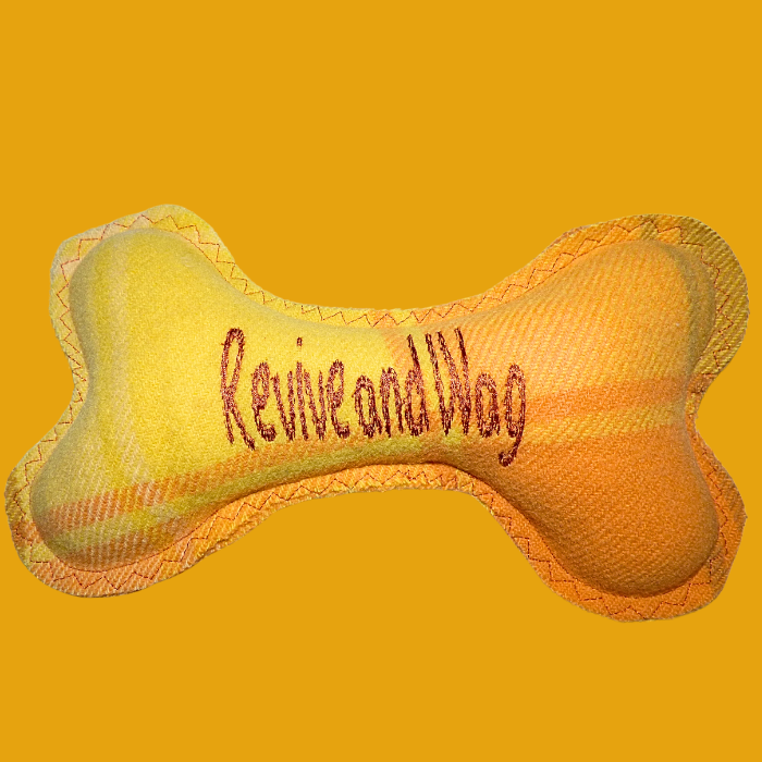 Dog Bone, Large orange