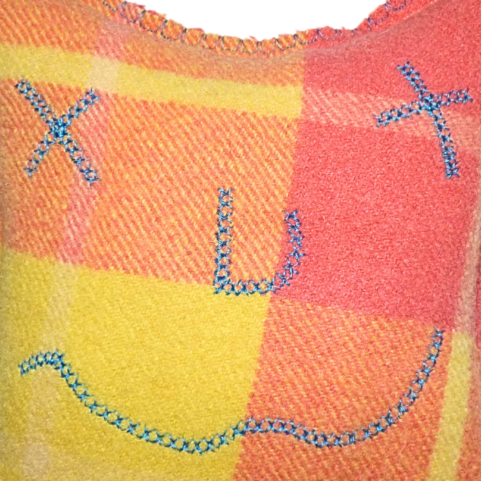 Cuddle Monster multi-coloured Large with fluffy hair