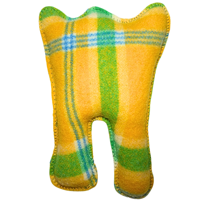 Cuddle Monster yellow & green with Large