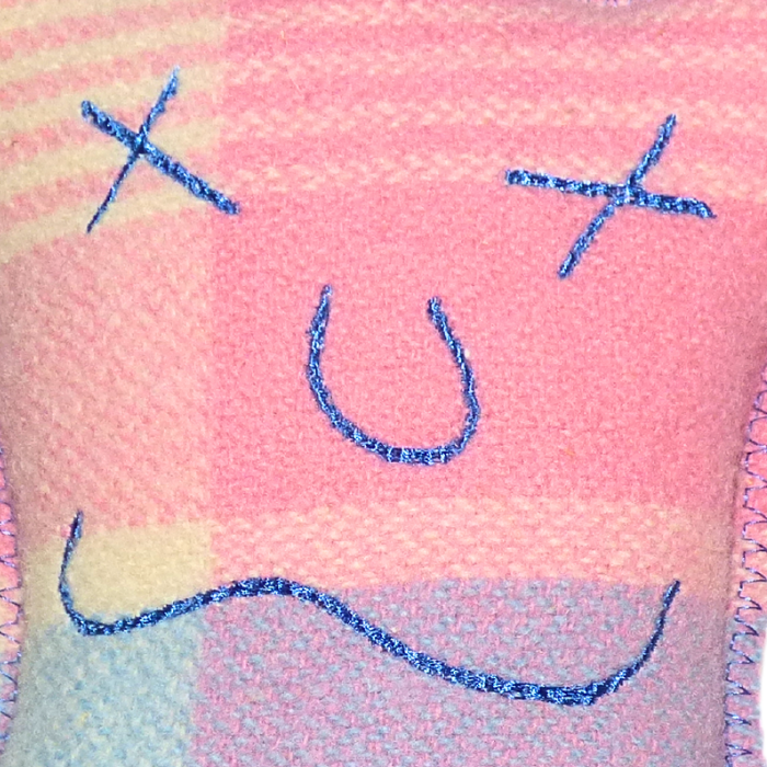 Cuddle Monster pink & blue Large 