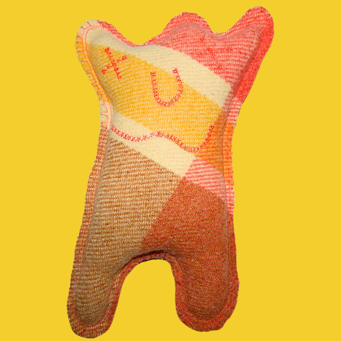Cuddle Monster orange & yellow Large 