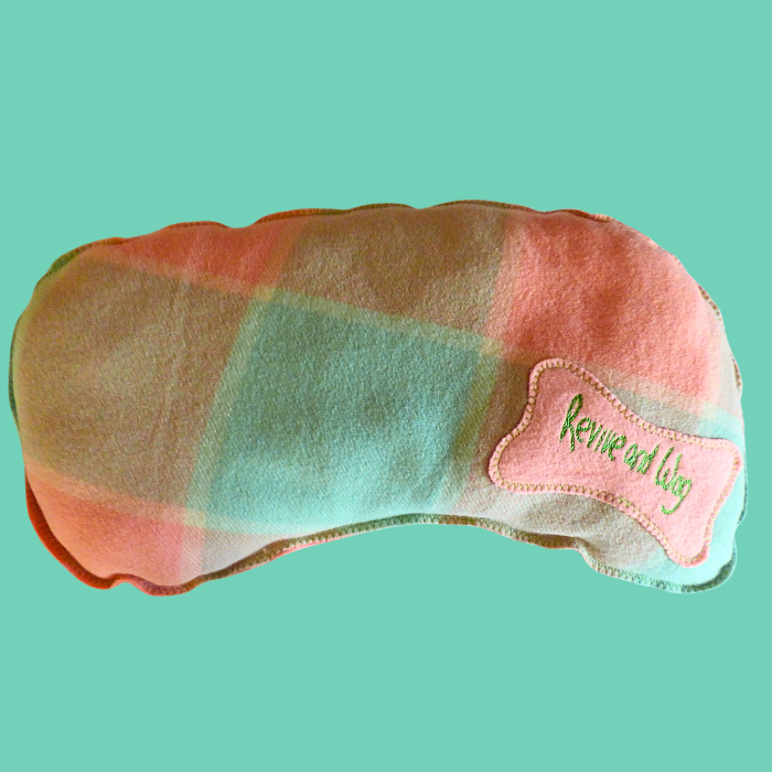 Pooch Pillow pink & blue