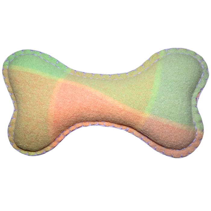 Fabulous large multi-coloured Dog Bone wool