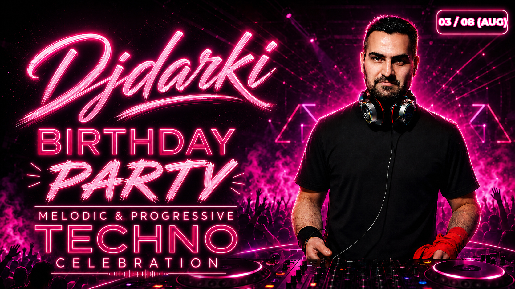 Djdarki Birthday Party