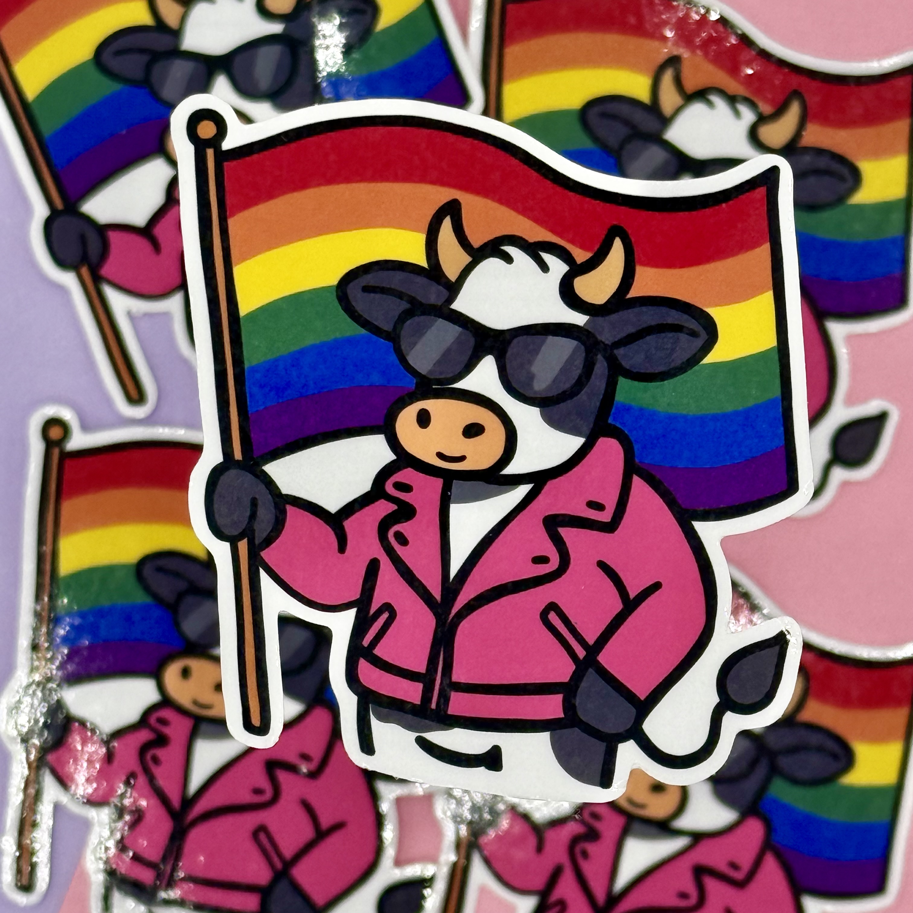 Pride Cow