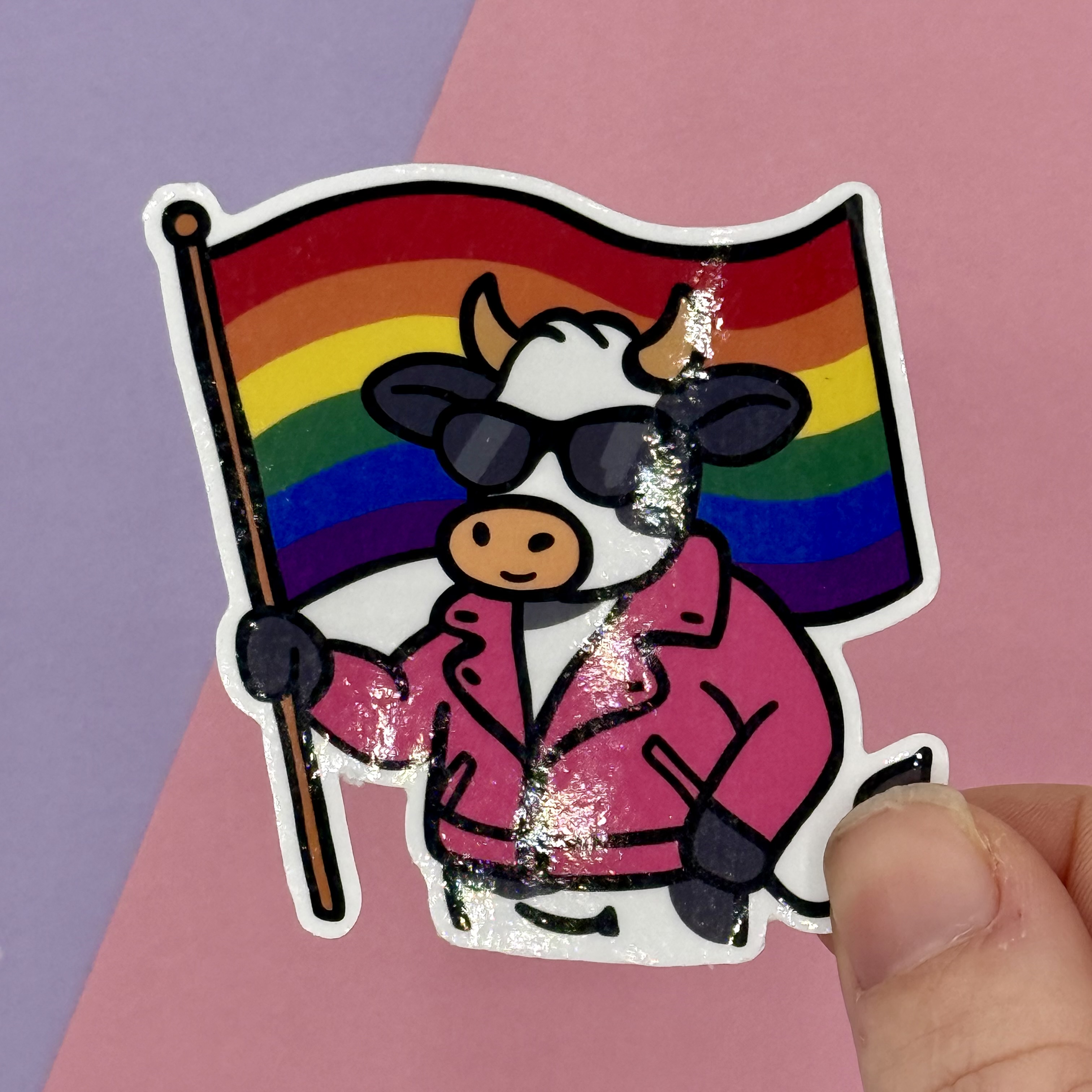Pride Cow
