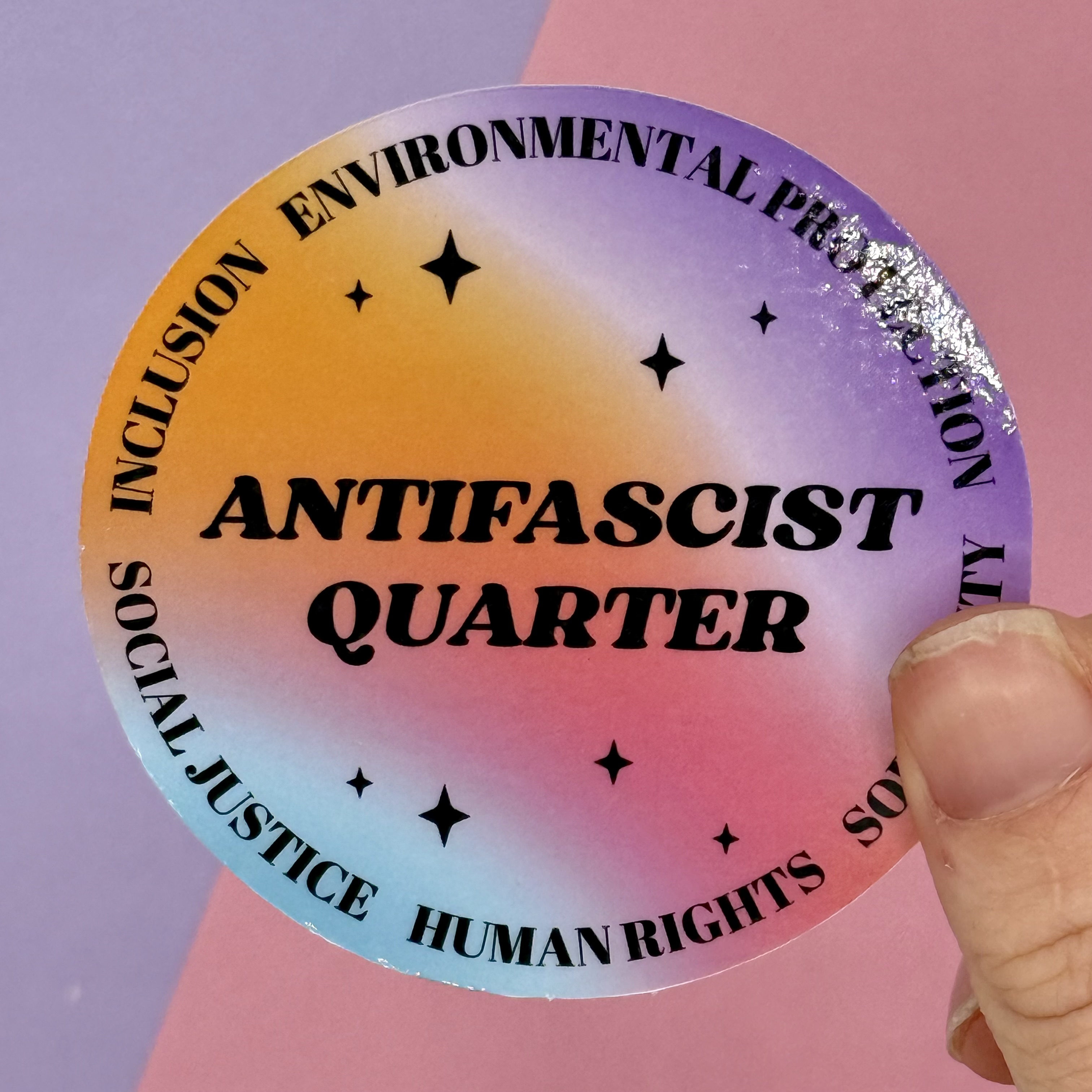 Antifascist Sticker