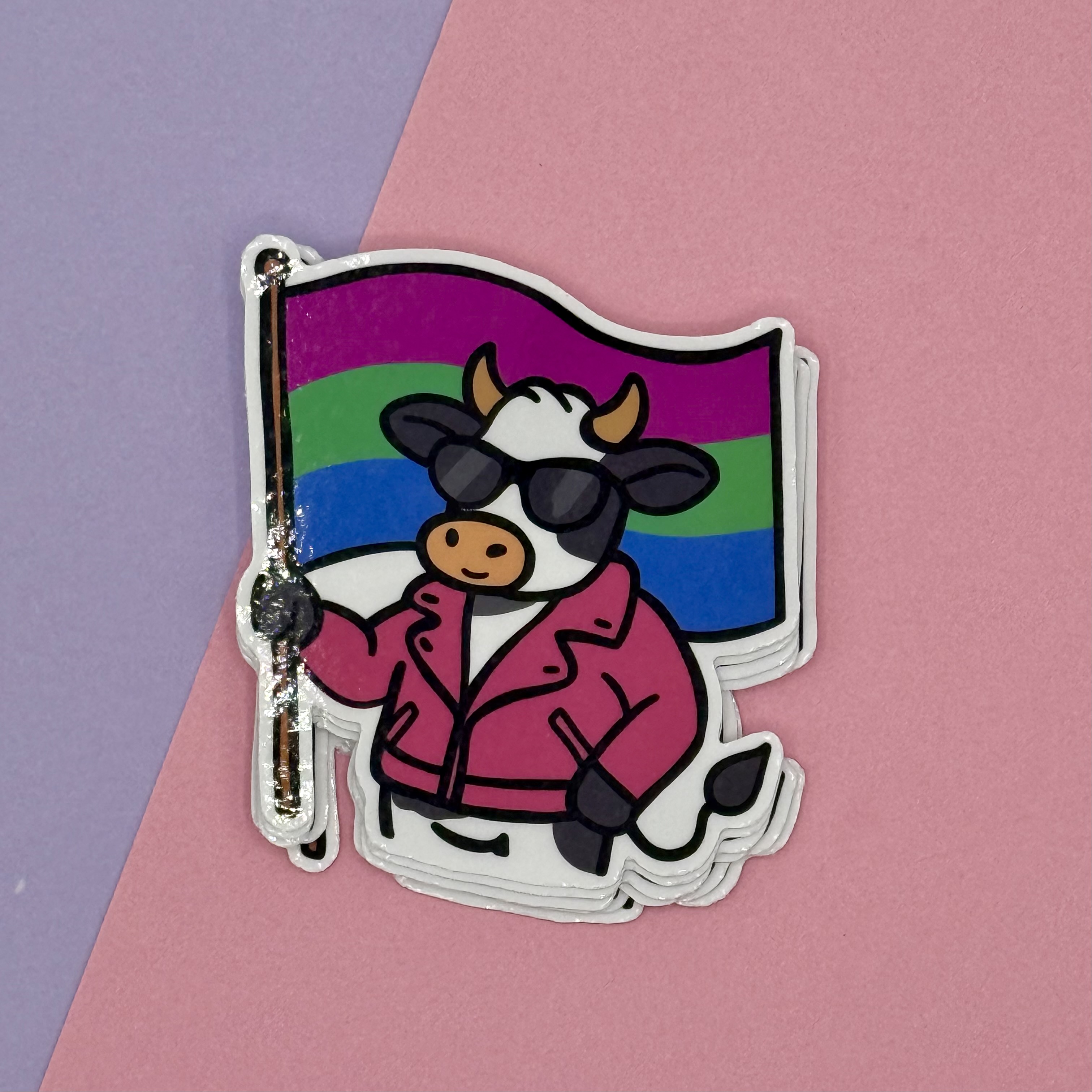 Polysexual Pride Cow