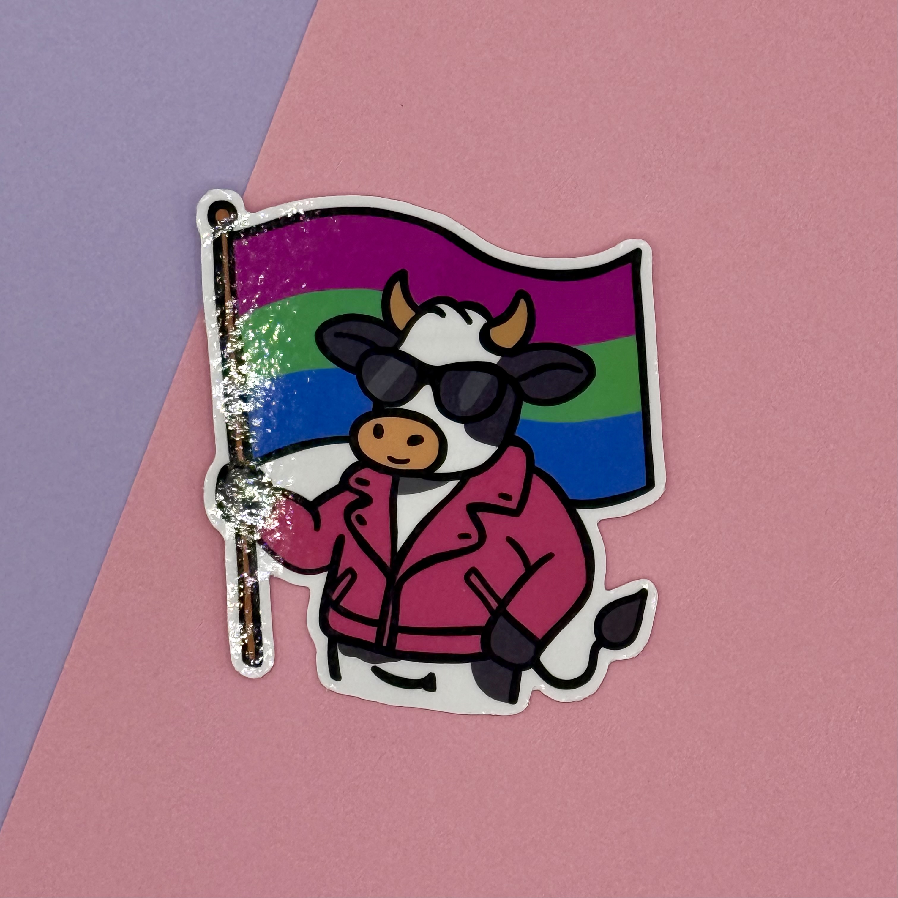 Polysexual Pride Cow