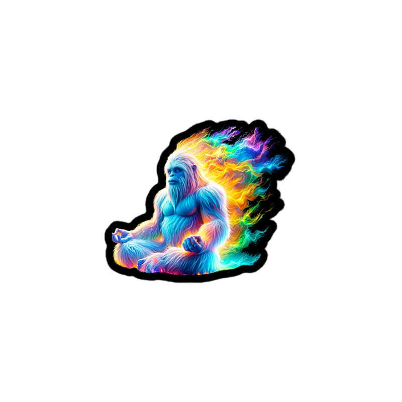 Transcendent Yeti: The Sticker