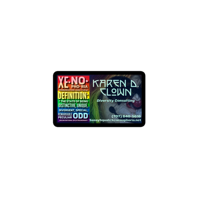 Karen's Card: The Sticker