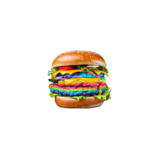Unicorn Burger: The Sticker
