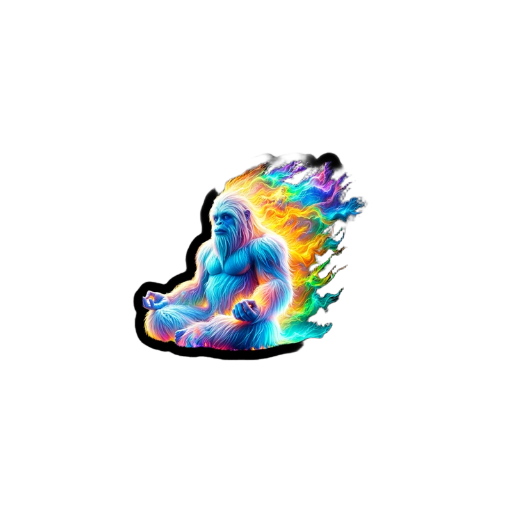 Transcendent Yeti: The Sticker