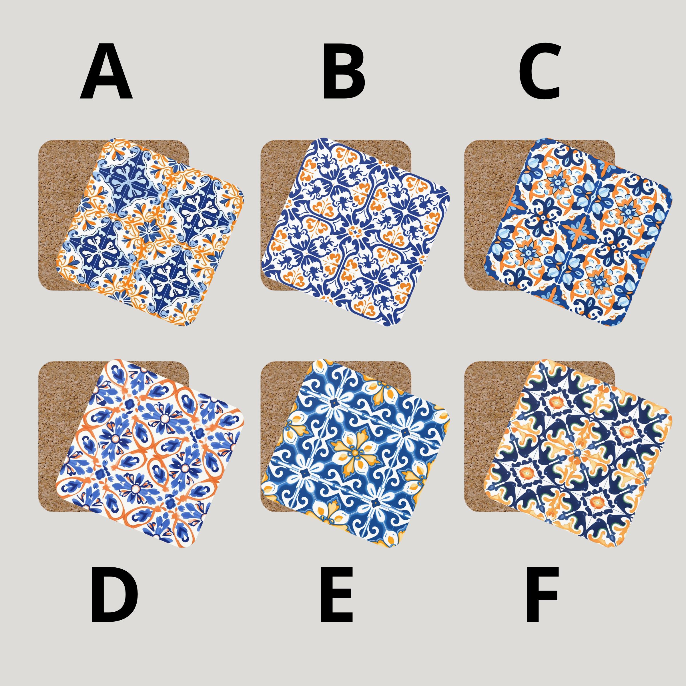 Portuguese Colorful Coasters