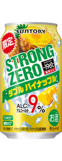 Suntory Strong Zero -196°C (Double Pineapple)