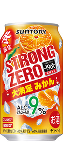 Suntory Strong  Zero -196°C (Mandarin orange)