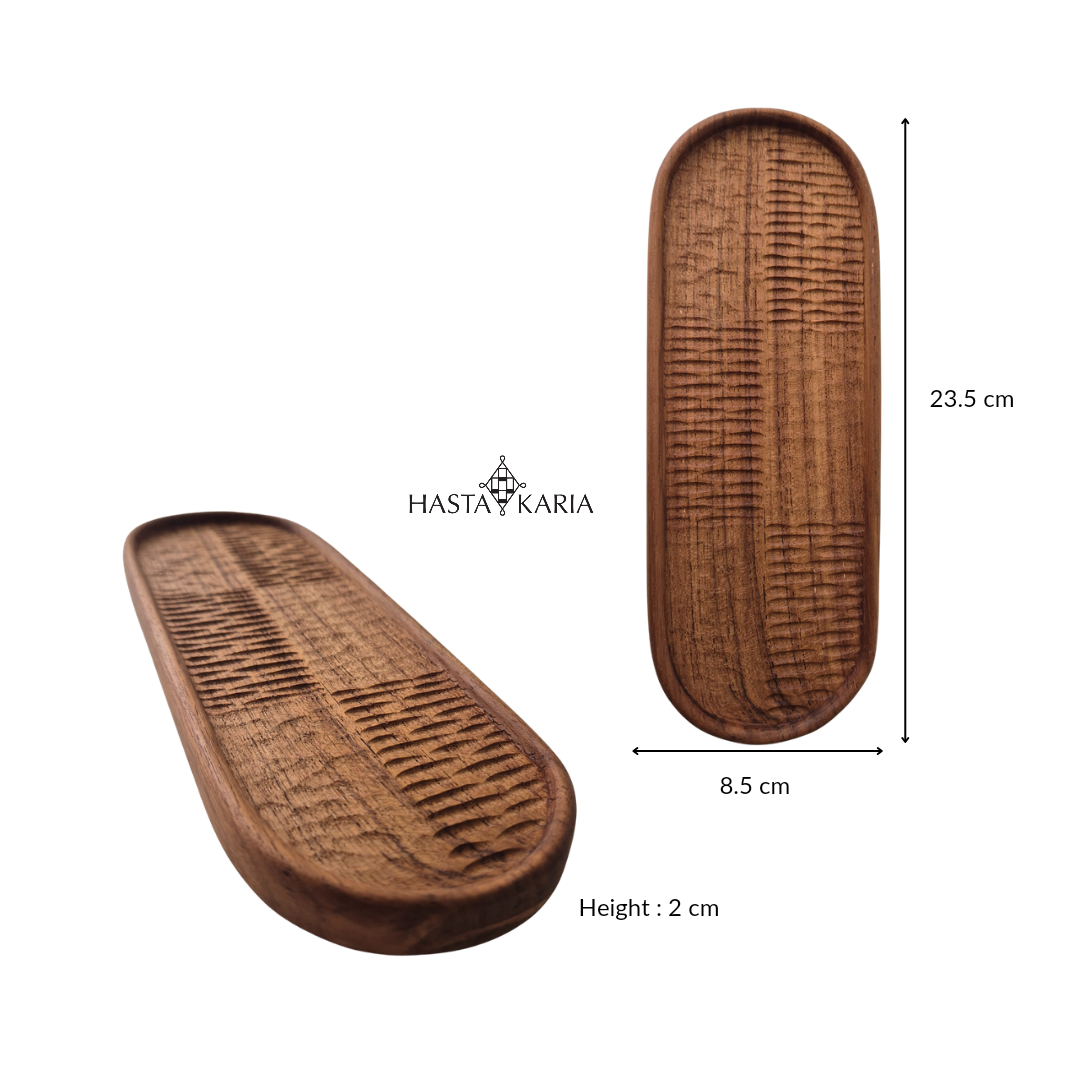 Handcrafted Wooden Jewelry Tray