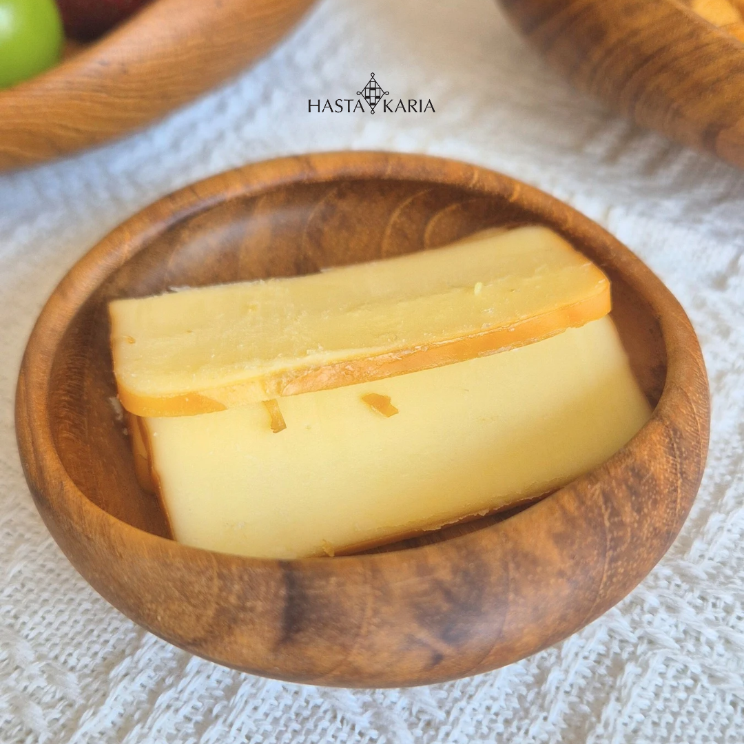 Concave Wooden Serving  and Condiment Plates