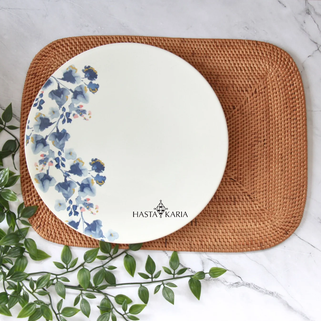 Handwoven Rounded Edge Placemat