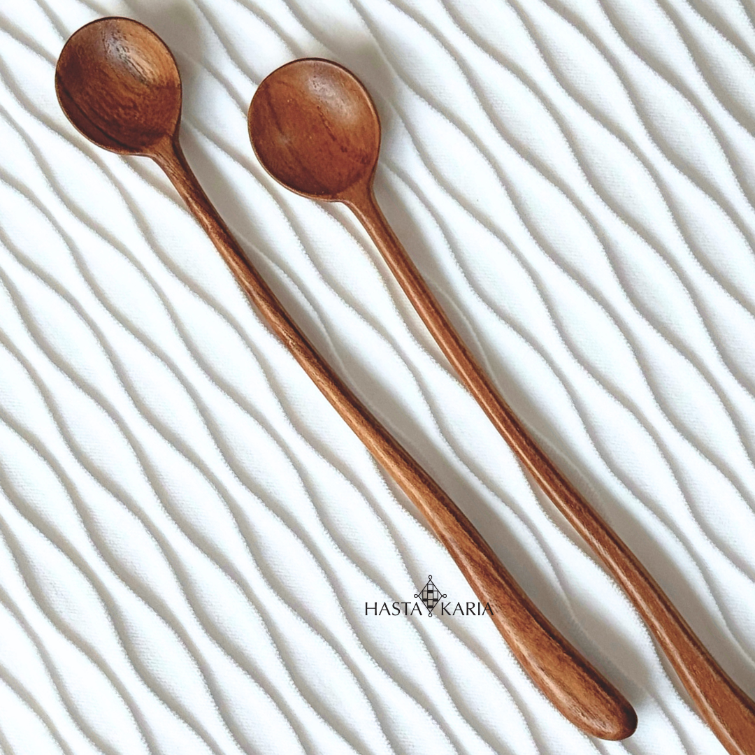 Wavey Wooden Spoon