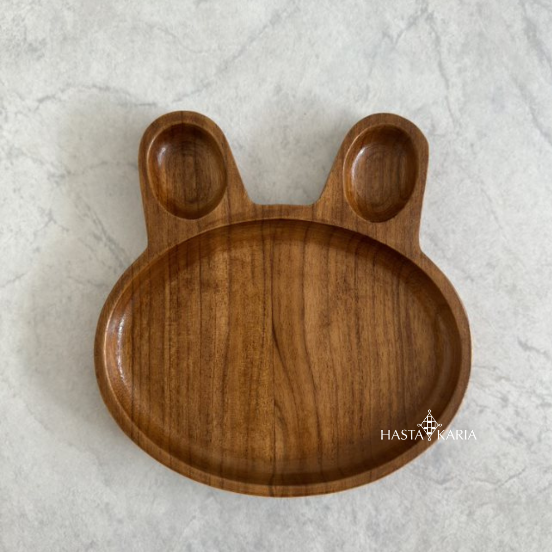 Characters Wooden Dining Plate