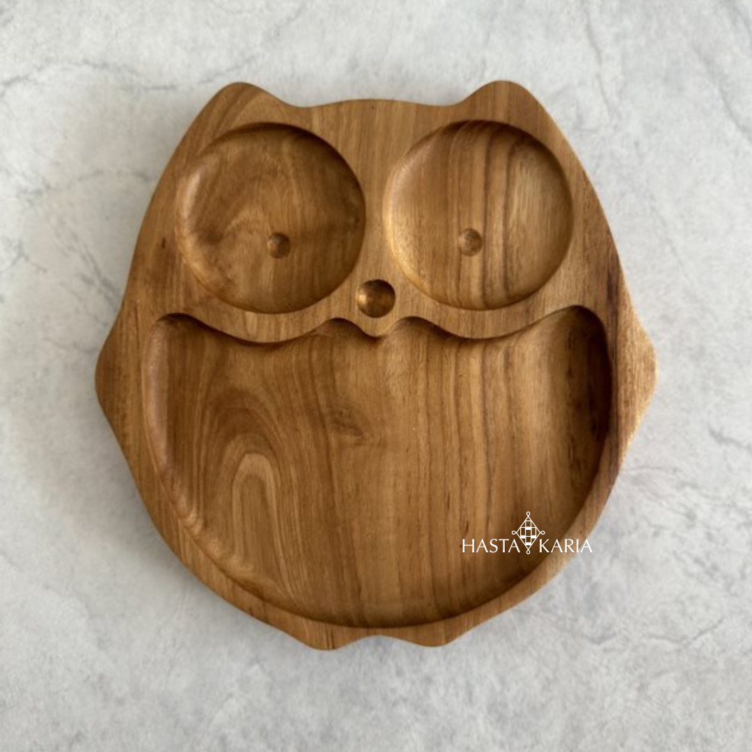 Characters Wooden Dining Plate