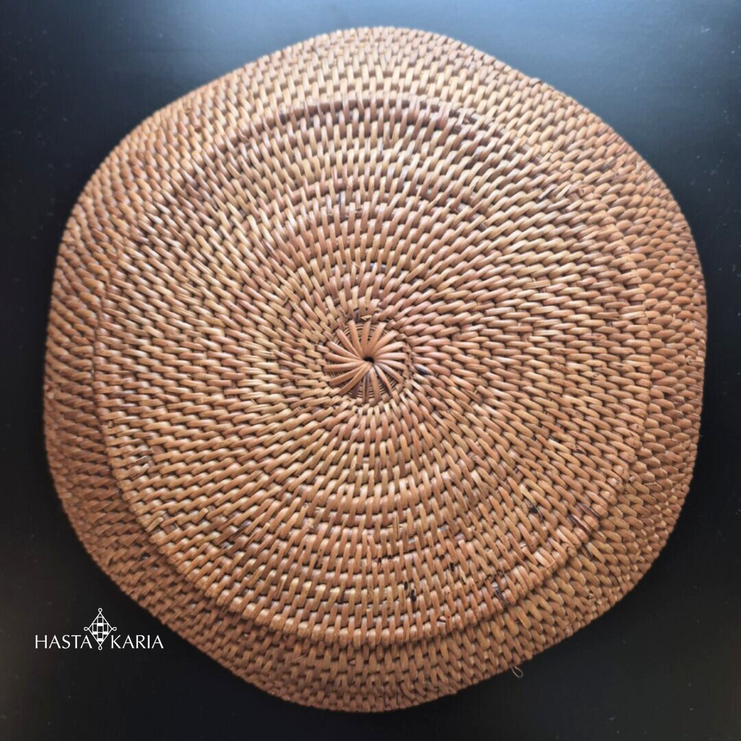 Patterned Atta Plate
