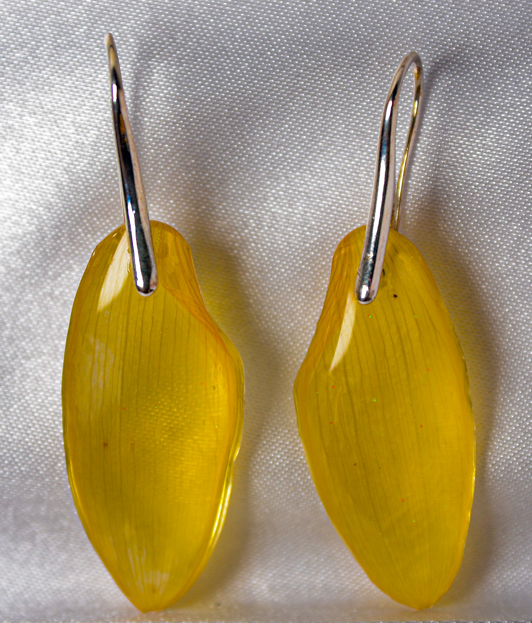 Boucles d'oreilles en résine