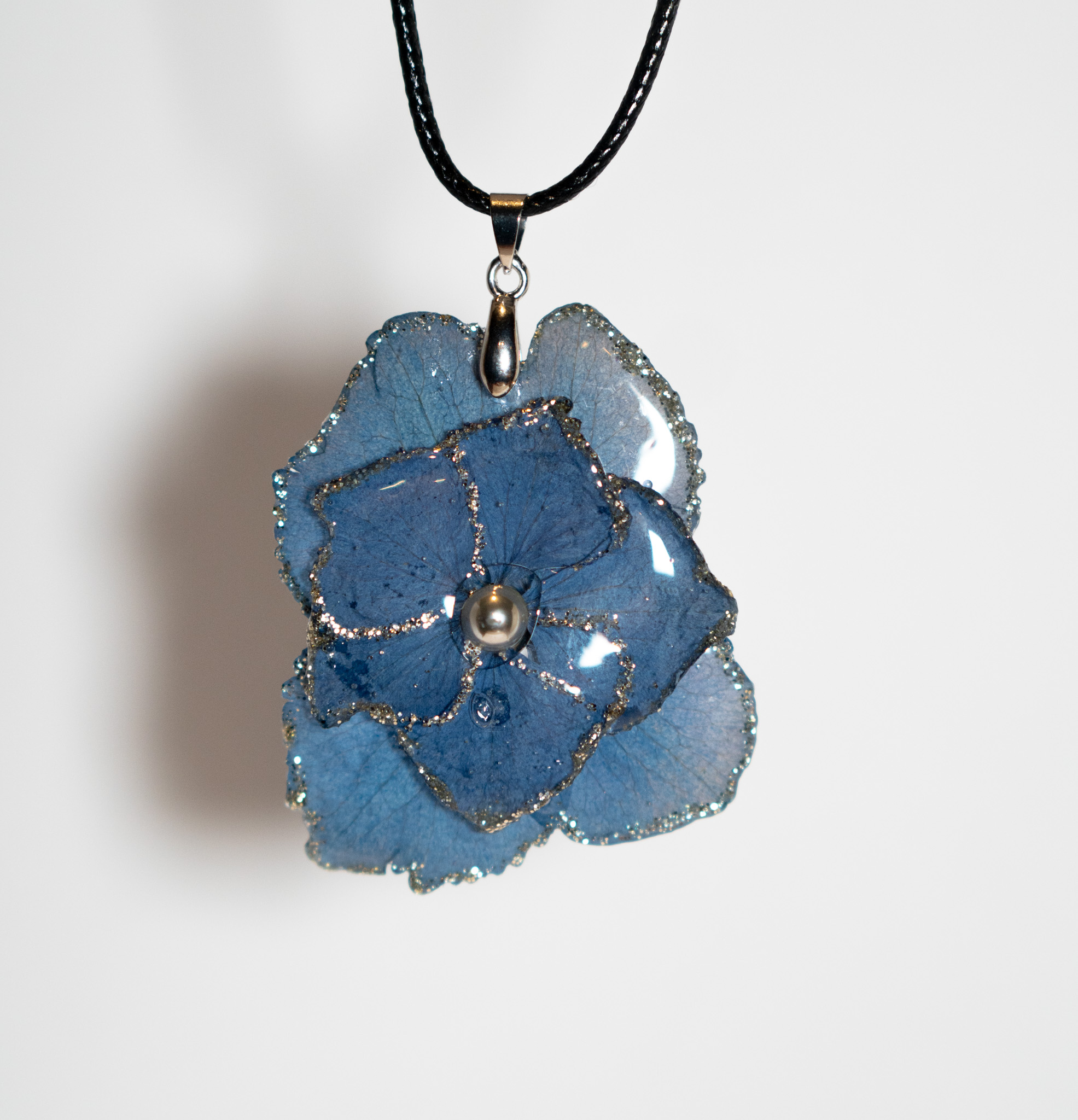 Pendentif en Hortensia
