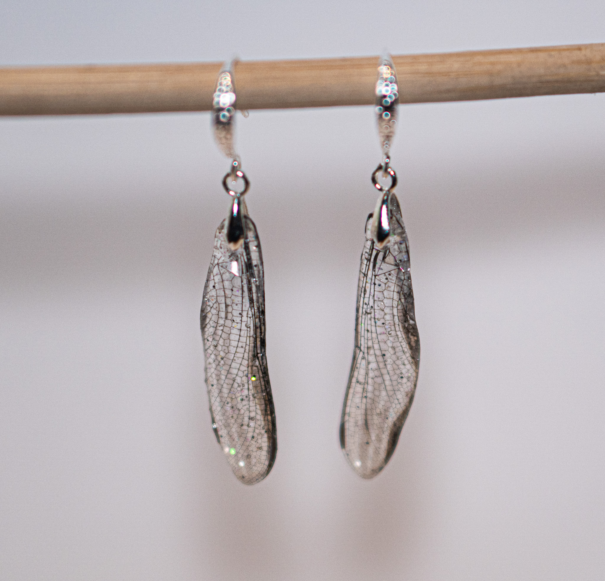 Boucles d'oreilles en Ailes de Libellule
