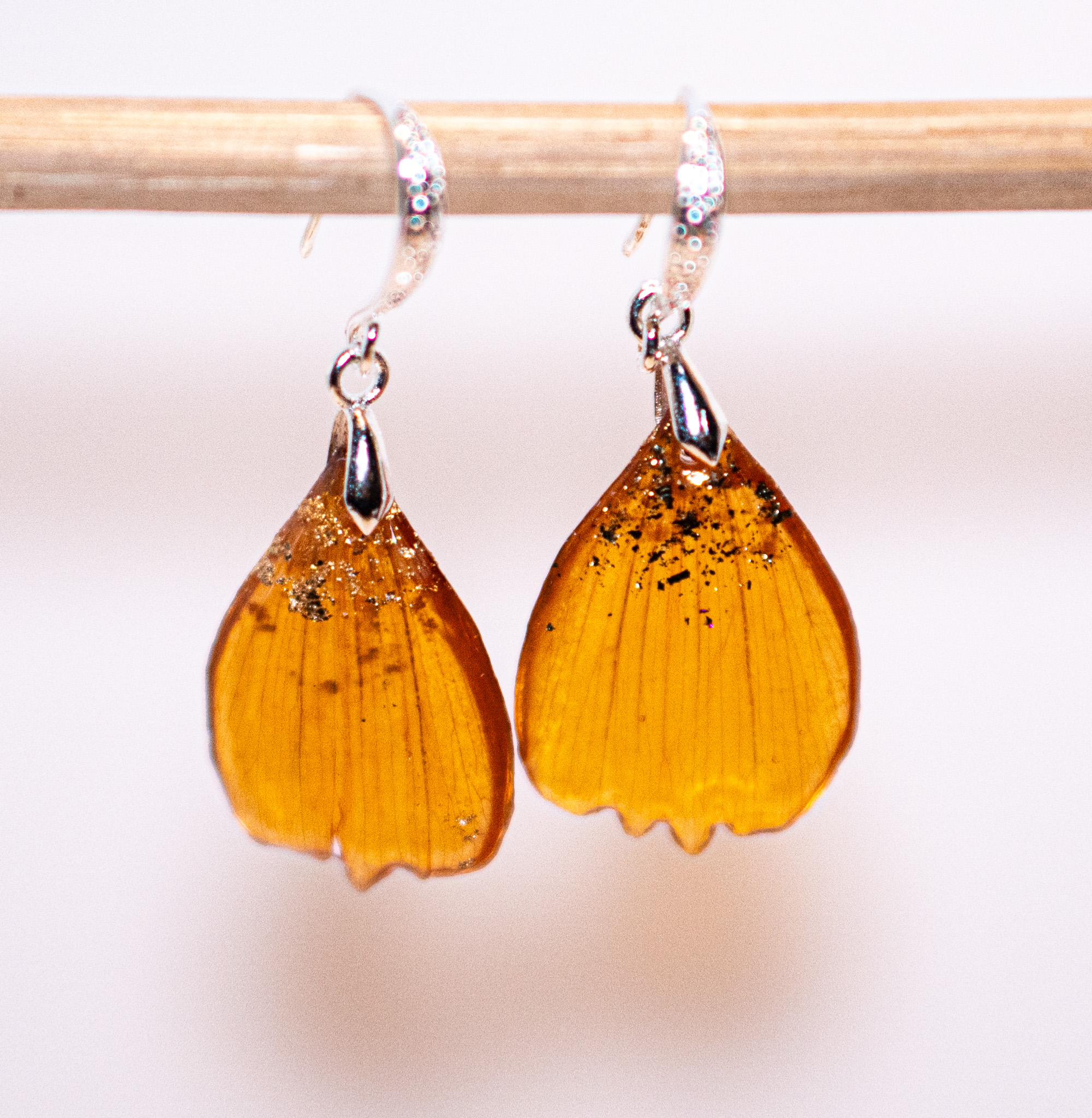 Boucles d'oreilles en résine