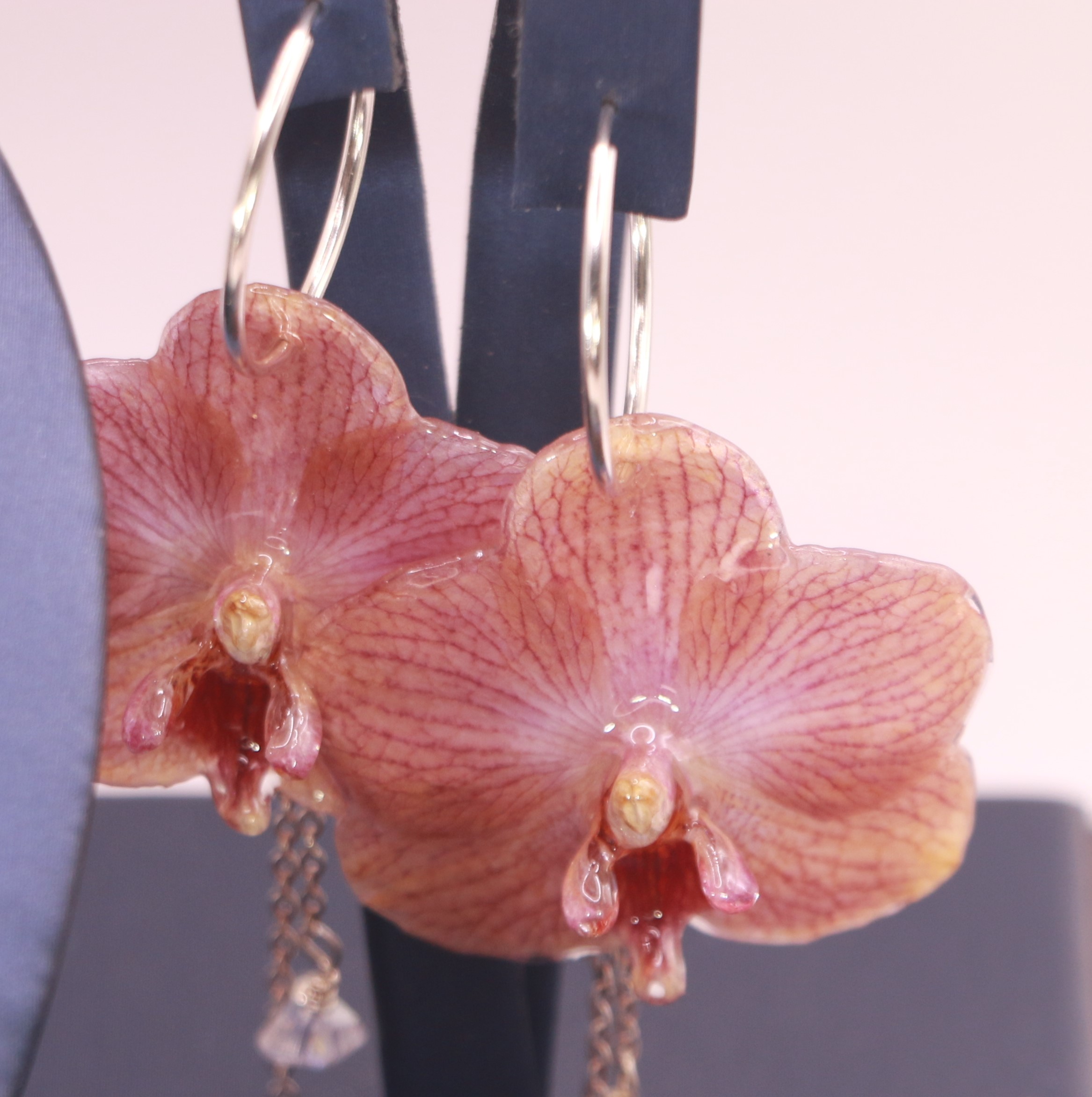Parure 3 pièces en Orchidée argent 925