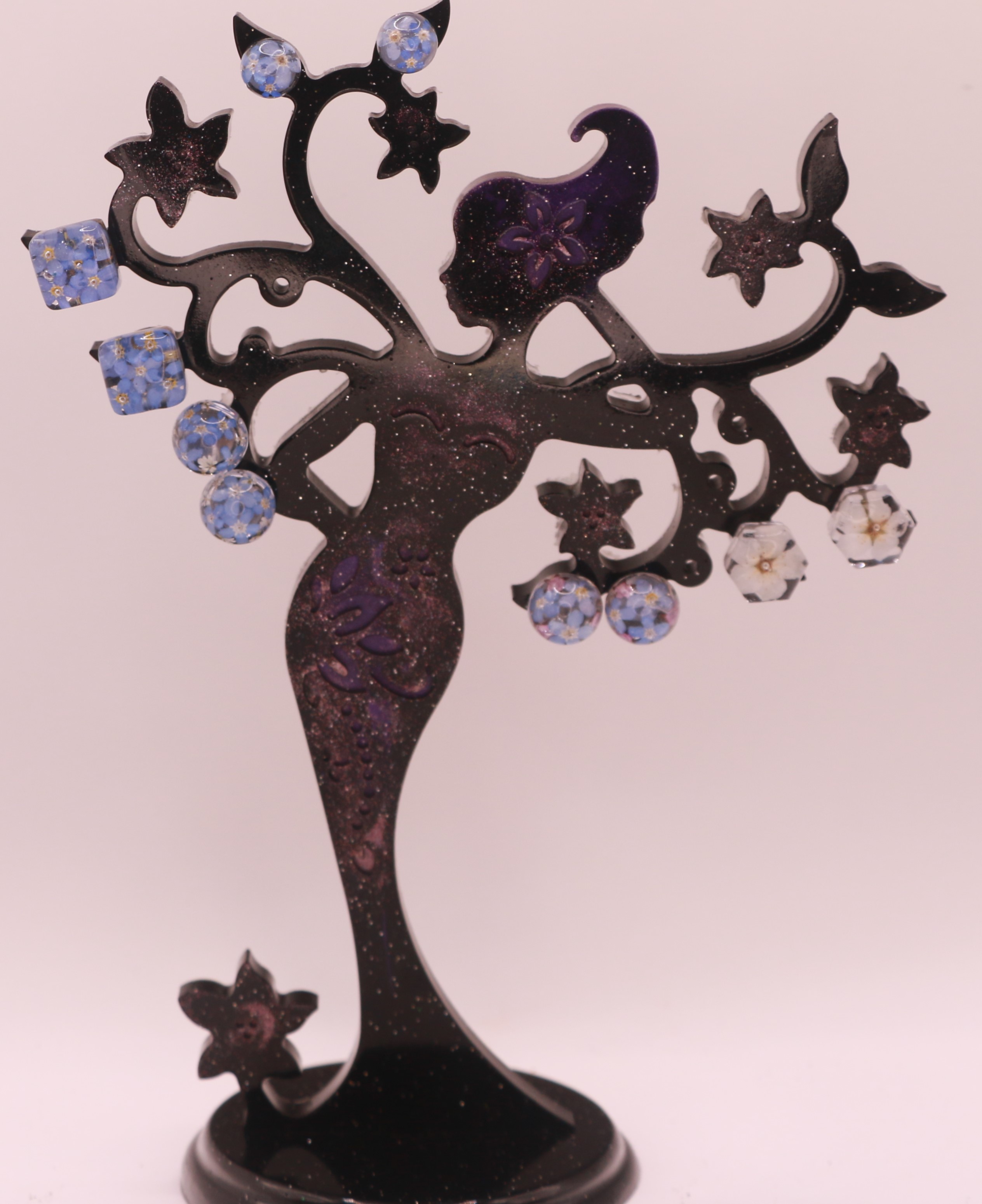 Boucles d'oreilles ''puces''