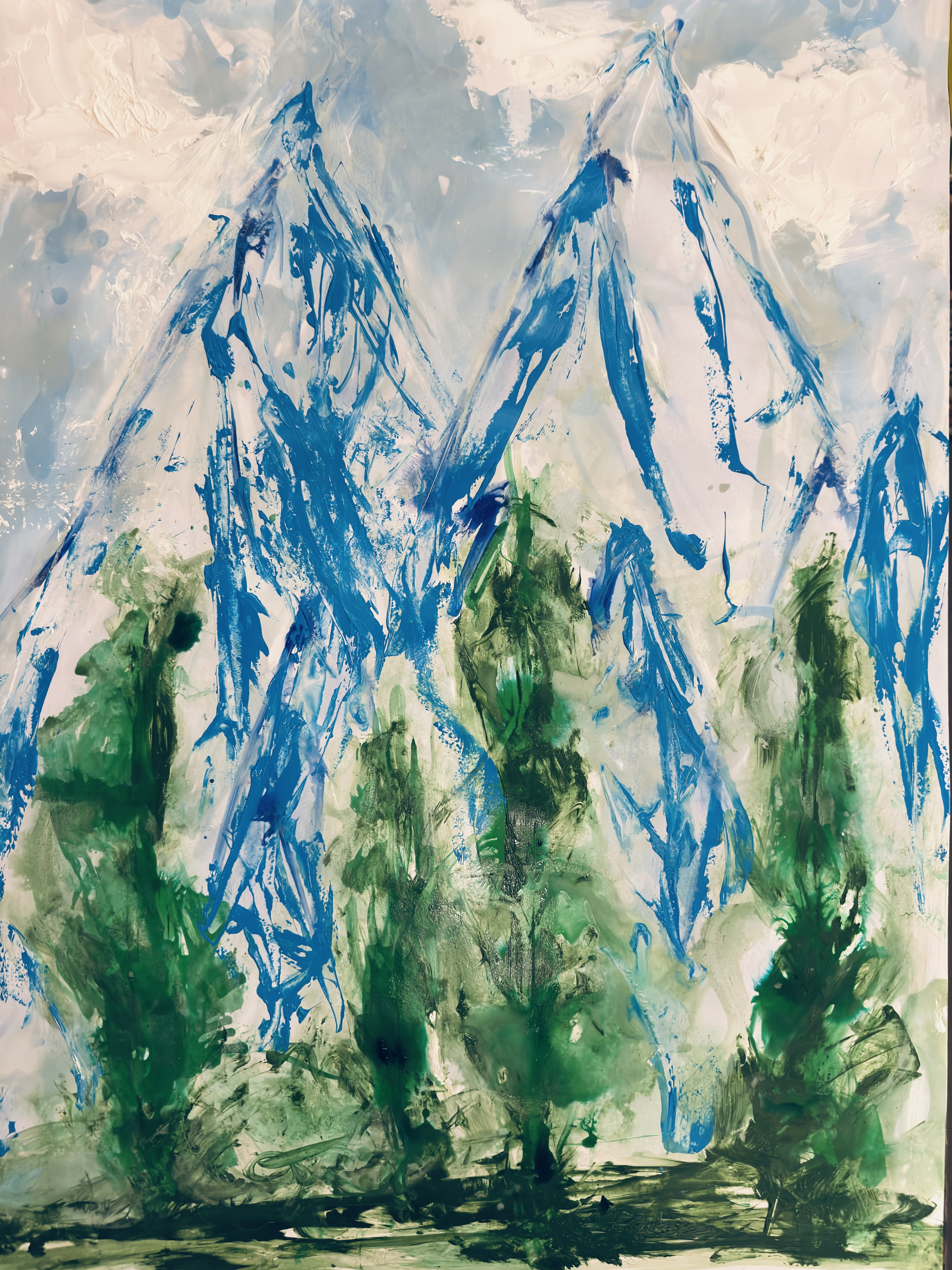 Christmas Tress in the Wild - Framed print 10/10