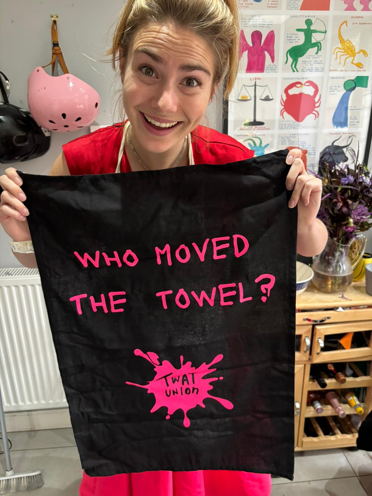 Twat Union Tea Towel