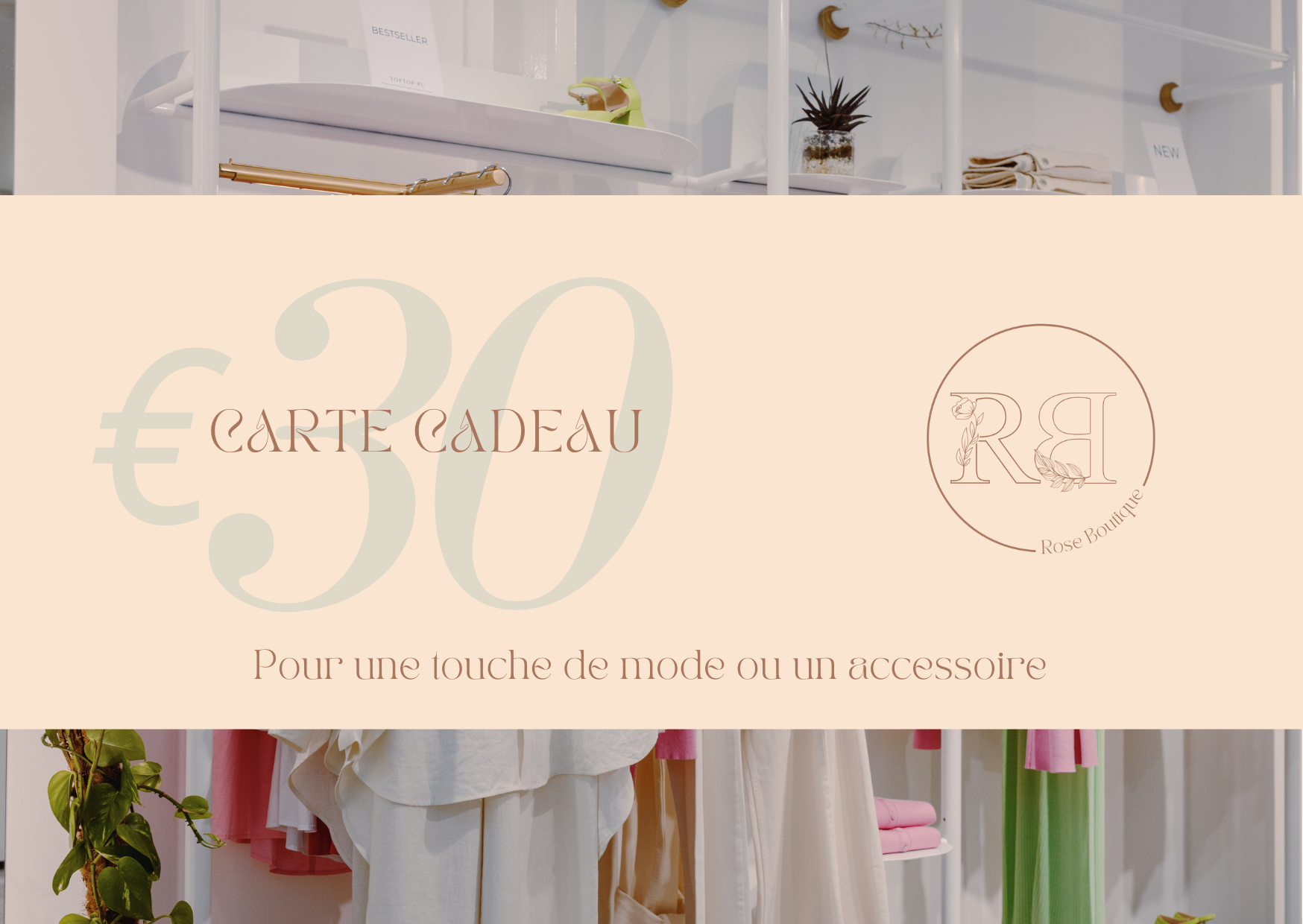 Carte Petit Plaisir Chic 30€