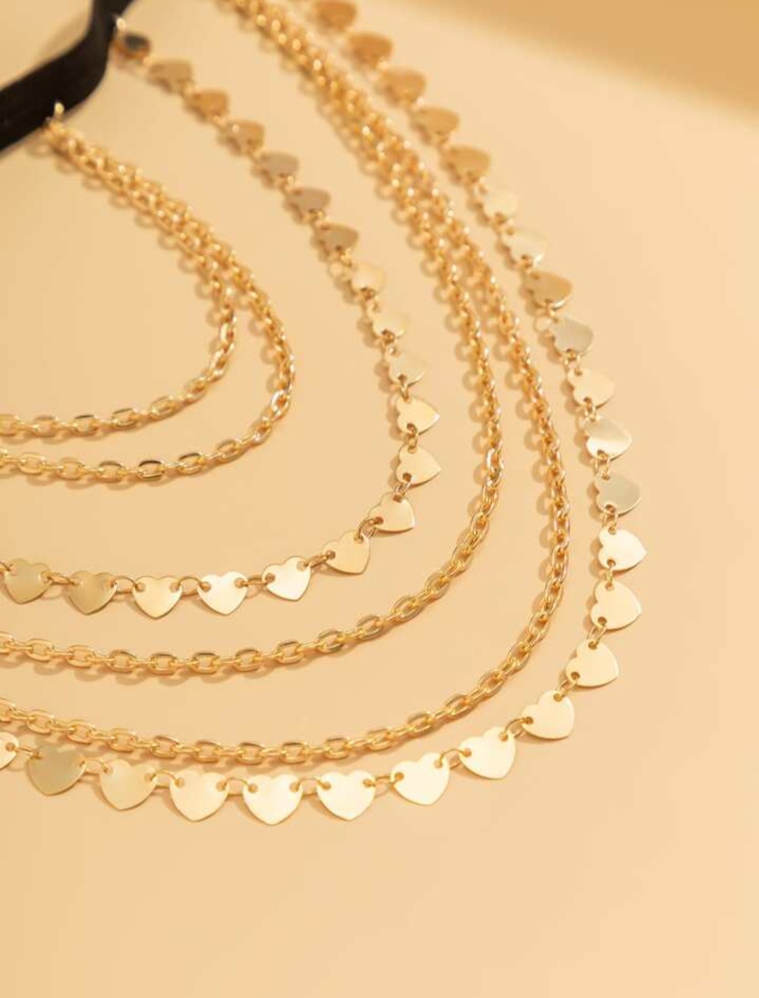 chaîne de cuisse couleur "or"