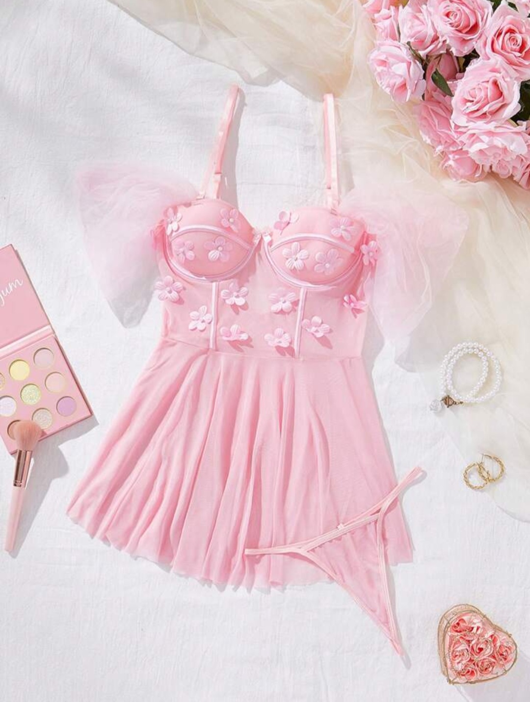 Nuisette avec string