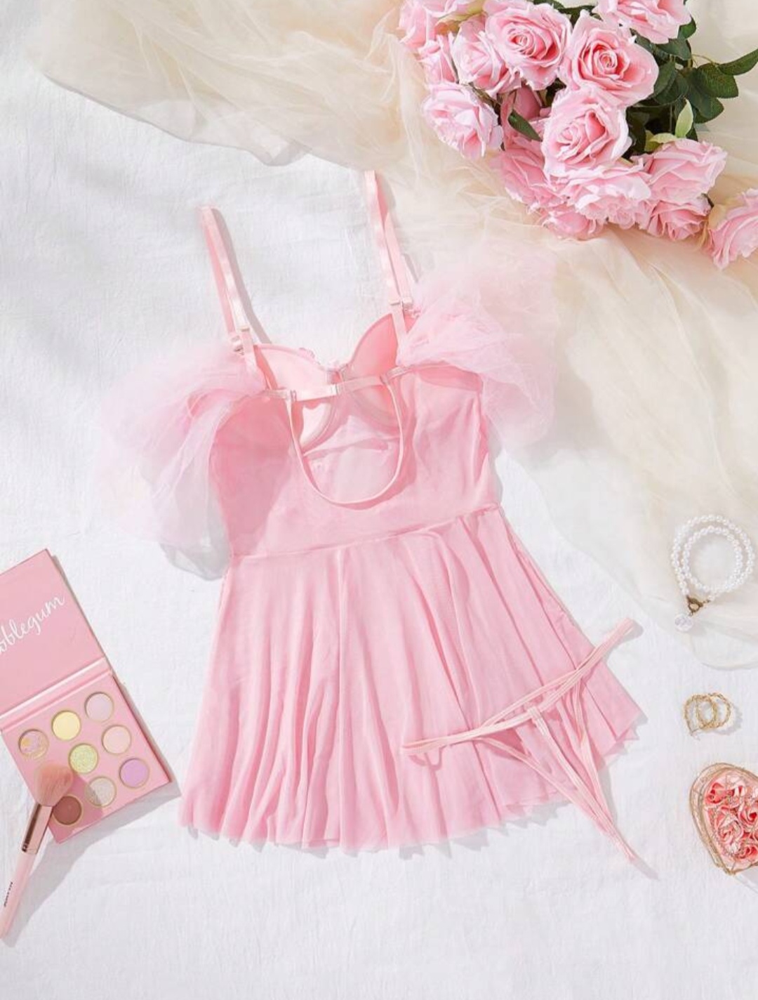 Nuisette avec string