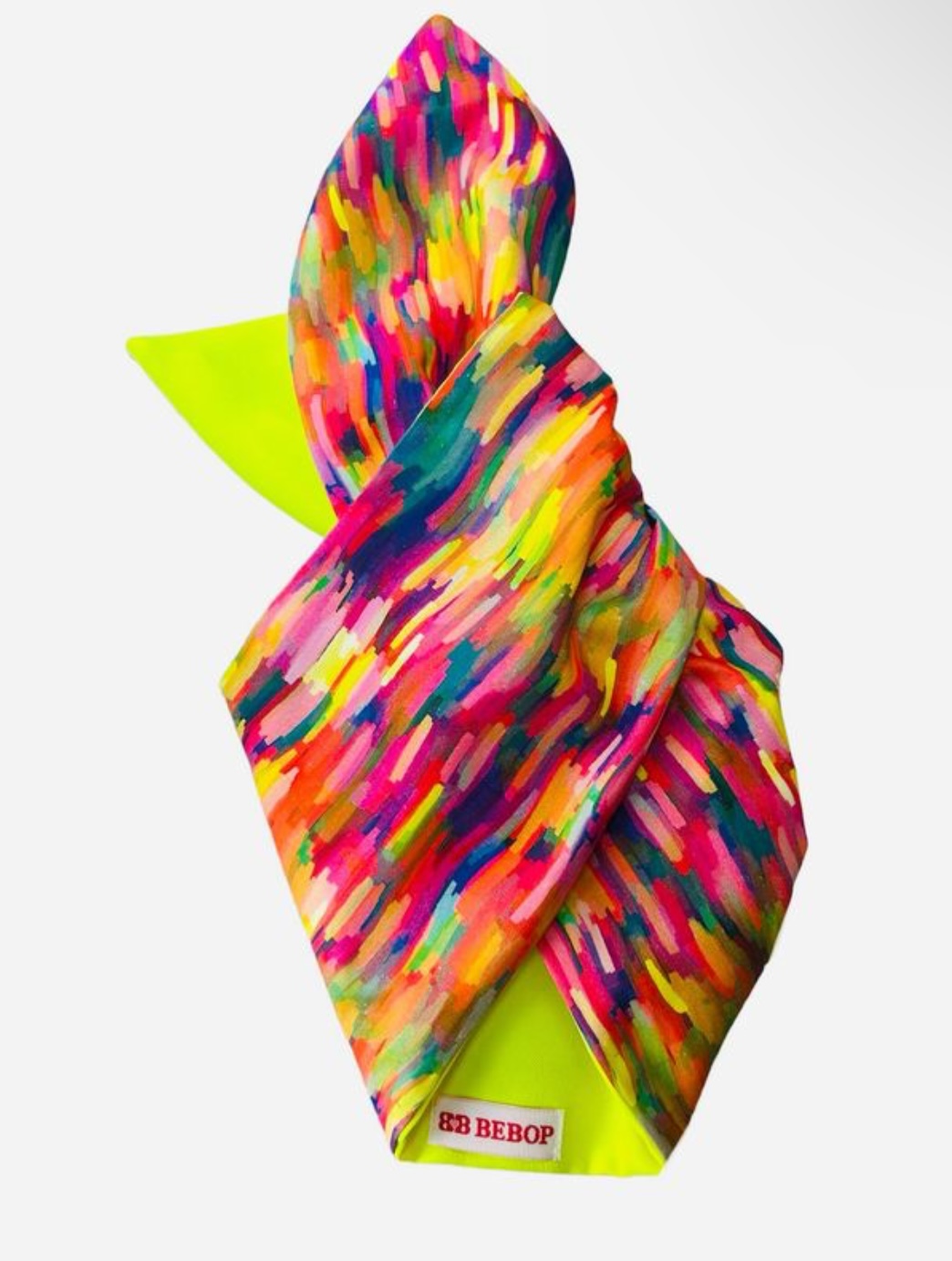 BEBOP BOUTIQUE ABSTRACT NEON HEADBAND